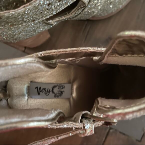 Coastal cowgirl festival glitter ankle boots silver - Picture 10 of 10